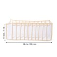 thumbnail image 2 of 1 Set Portable Underwear Case Household Mesh Underwear Storage Box Socks Bra Box, 2 of 8