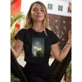 thumbnail image 2 of Pastell Wherever You Are T-Shirt Womens -Charlotte Bird Designs, Female Regular Fit, 2 of 4