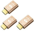 thumbnail image 1 of FUERAN Stabilisateur de Signal HDMI (Écran de Verrouillage EDID) Émulateur EDID Mac Thunderbolt Through DDC pour Utilisation avec Répartiteurs Vidéo, Récepteurs AV, Interrupteurs et Rallonges (Adaptable-Sans Tête) 4K-3840x216060Hz (Lot de 3), 1 of 4