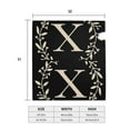 thumbnail image 6 of PHELIKA Classic Monogram Letter X Magnetic Mailbox Covers Post Letter Box Cover Standard Size 21H x 18W, 6 of 8