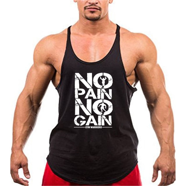 Nuevas llegadas Bodybuilding stringer tank top hombre algodón gimnasio camiseta sin mangas hombres Fitness chaleco Singlet ropa deportiva entrenamiento tanktop Tan Jianjun unisex