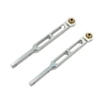 thumbnail image 4 of MERIGLARE 1:12 RC Car Rear Axle Pull Rod Set of 2 Directly Replace Parts for MN82 LC79 SIlver, 4 of 8