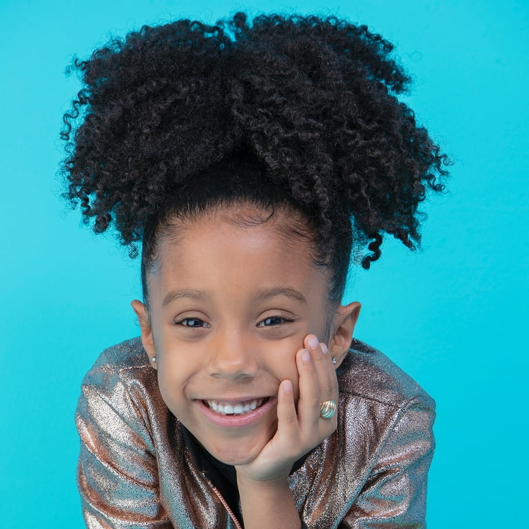 Just For Me Curl Peace 5.5 oz. Kids Styling Ponytail and