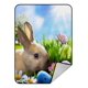 thumbnail image 1 of Manta de forro polar ABPHQTO Art Little Easter Bunny And Easter Eggs 145x200 cm, 1 of 1