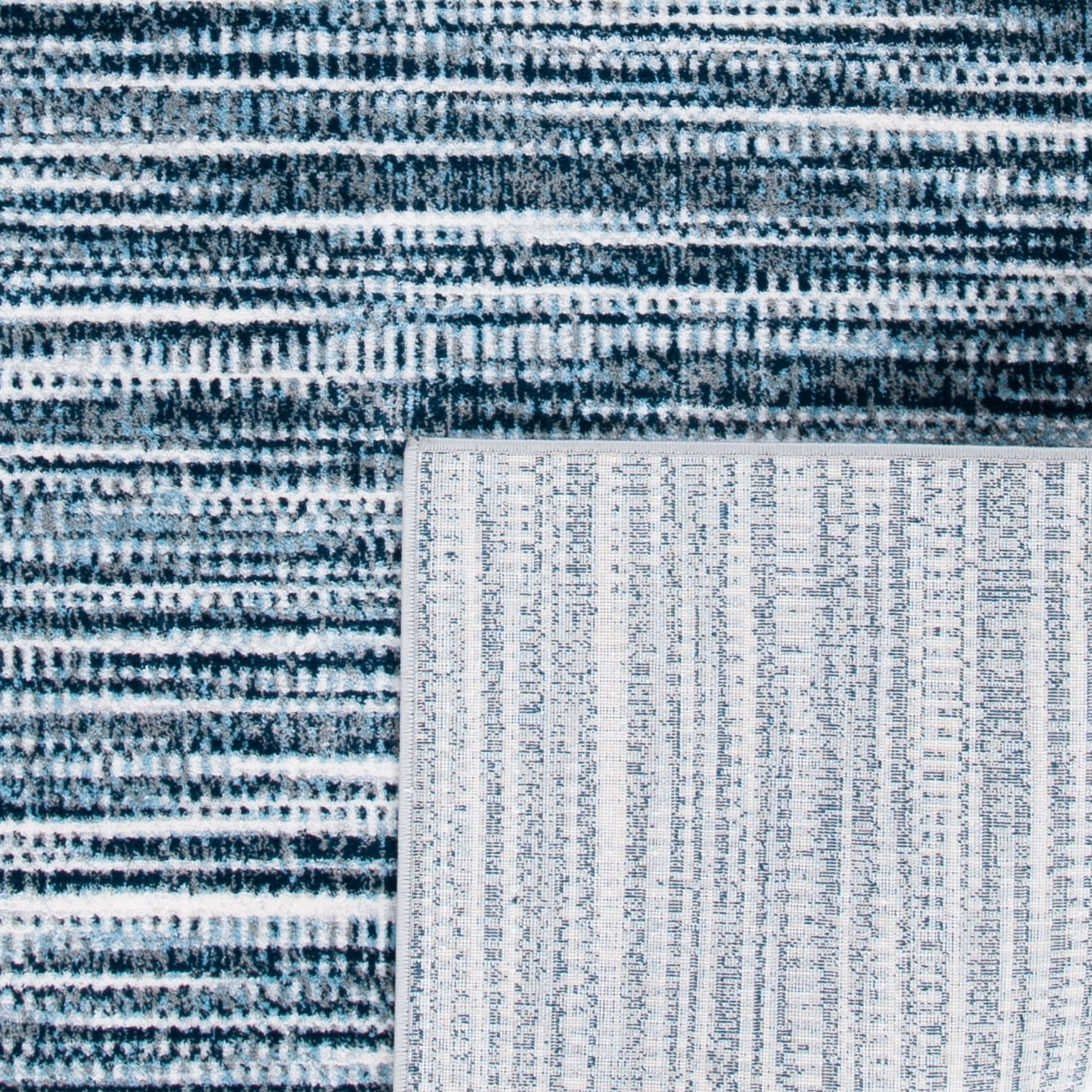 SAFAVIEH Lagoon Collection LGN243N Navy / Ivory Rug