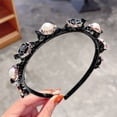 thumbnail image 1 of Dvkptbk Épingle à Cheveux Perle Strass Accessoires Cheveux Bijoux, 1 of 2