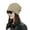 Khaki, variant on Herrnalise Women's Solid Color Elastic Single Layer Hat Hood Night Cap Head Guard Night Cap