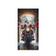 thumbnail image 1 of Decoraciones de Navidad Interior 35 X 71 Pulgadas Marco de Puerta de Navidad - Patrón de Santa Claus - Decoración de Puerta de Navidad - Decoración de Fiesta Del Festival, 1 of 6