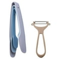 thumbnail image 1 of Kitchen Set for New Home Apartment, 3-in-1 Plastic Food Clip Stainless Steel Paring Knife, 1 of 5