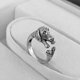 thumbnail image 5 of Ganfancp Pug Vintage Orejas Largas Ofertas de La Semana 1X Anillo, 5 of 7