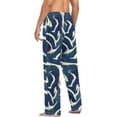 thumbnail image 5 of Men's Pajama Pants with Pockets Sleepwear Lounge Pants Stretch Casual Zebra Tie-dye Stripes, 5 of 6