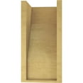 thumbnail image 4 of 8"W x 8"D x 16"H Wide Clemmons Rough Cedar Woodgrain TimberThane Corbel, Primed Tan, 4 of 6