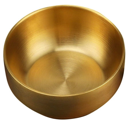 

Stainless Steel Rice Bowls Food Bowl Snack Bowl Soup Bowl Korean Style Kimchi Bowl