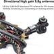 thumbnail image 3 of Antena Direccional Lollipop Super Mini de 5,8 GHz para Dron de Carreras FPV, Accesorio RC (Aguja Interna SMA, Negra), 3 of 5