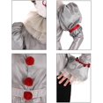 thumbnail image 4 of Rubie's mens It Movie Deluxe Pennywise Adult Sized Costumes, 2017 Version, X-Large US, 4 of 9