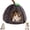 Black, variant on Cozy Pumpkin Design Pet Cave Bed Tent, Halloween Decor Cat Sleeping Nest with Washable Removable Cushion, Indoor Warm House for Small Pets Kittens Puppies