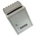 thumbnail image 6 of CIMAXIC 1Set Silver Mailbox with Lock for Outdoor Use 12x8.5in, 6 of 8