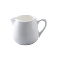 thumbnail image 1 of White Ceramic Gravy Sauce Boat With Handle Milk Pitcher For Sauces Milk Salad, 1 of 5