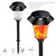 thumbnail image 2 of Solar Landscape Light Dynamic Flame Villa Garden Park Modelado Césped Enchufe A Tierra 4 Paquetes Eccomum Lámpara de césped al aire libre, 2 of 7