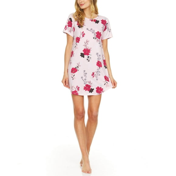Flora By Flora Nikrooz Chemise de Nuit Isla pour Femmes (Rose, Medium)