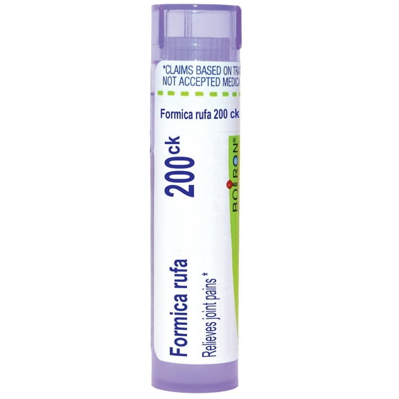 Boiron Formica Rufa 200CK, Homeopathic Medicine for Joint Pains, 80 Pellets