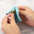 thumbnail image 5 of Unique Bargains 3.15x2.36' Jewelry Cleaning Cloth, 100Pcs Double-Sided Microfiber Polishing Cloth Light Gray, 5 of 5