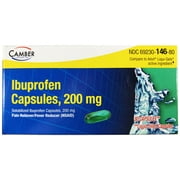 Ibuprofen 200MG 80 CT Liquid Filled Capsules (80 Count)