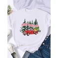 thumbnail image 5 of Camiseta con estampado de feliz navidad para mujer, ropa de vacaciones de los años 90, camisetas de año nuevo, camiseta gráfica, regalo de tendencia, 2025, 5 of 5