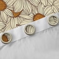 thumbnail image 4 of Castle Fairy Vintage Daisy Blackout Curtains Set of 2 (52x84 Each),Flowers Window Curtains, 4 of 6