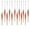Red, variant on feijiafs 12 PCS Christmas Acrylic Icicle Ornaments Artificial Clear Ice Hanging Decorations Icicle Ornaments Christmas Hanging Decor Xmas Tree Decorations