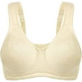thumbnail image 6 of Wingslove Women's Full Coverage Wireless Support Non Padded Plus Size Minimizer Bra,Nude 36DD, 6 of 6