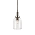 thumbnail image 5 of 52725NI Kichler Lighting Madden - 1 Light Mini Pendant-15 Inches Tall and 7 Inches Wide-Brushed Nickel Finish, 5 of 6