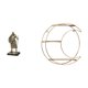 thumbnail image 1 of Escultura De Caballero Europeo Para Decoración Del Hogar, Entrada O Sala De Estar. Incluye Estante Metálico Para Colgar En La Pared, Ahorra Espacio Y Es Multifuncional. Trofeo Coleccionable, 1 of 8