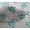 thumbnail image 4 of oneOone Viscose Chiffon Fabric Floral Block Print Fabric By The Yard 42 Inch Wide, 4 of 4