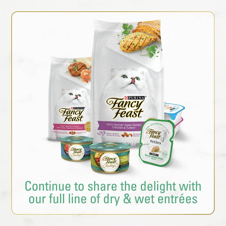 Purina Fancy Feast Dry Cat Food With Ocean Fish and Salmon