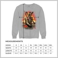 thumbnail image 7 of Apocalypse Reaper Sweatshirt Fantasy Skeleton Knight with a Sword Medieval Legendary Creature Dragon Wizard Crewneck, 7 of 7
