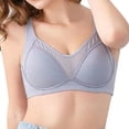 thumbnail image 4 of Gymayou Women's Wireless Bra Thin Cup Smooth Adjustment Bra for B Cup Comfort Bra Size 40, 4 of 4
