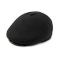 thumbnail image 6 of Riforla Men's Fall and Winter Ear Warm Tongue Cap British Retro Beret Forward Cap Berets Hat for Men Black M, 6 of 8
