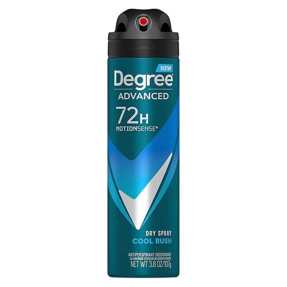 Degree Men Antiperspirant Deodorant Dry Spray Cool Rush Deodorant for Men With MotionSense Technology 3.8 FO Packaging May Vary