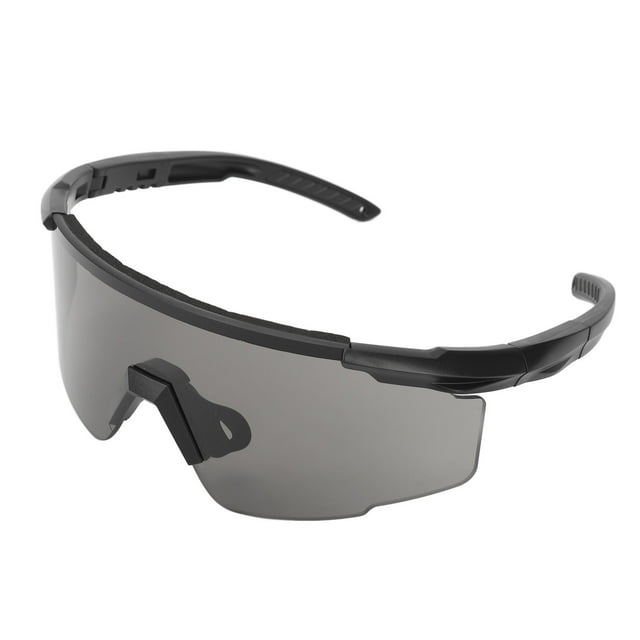 Gafas De Tiro, Patillas Ajustables, Montura De Gafas Para Miopía De PC Negra, Resistente A Los Impactos, Evita La Niebla, Protección Para Los Ojos, Gafas Militares Para Montar A