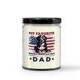 thumbnail image 3 of My Favorite Bernese Mountain Dog Calls Me Dad. Happy Father's Day Soy Wax Candle Berner Lover Gifts 16oz White Vanilla Candle - 00005, 3 of 5