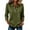 A4-Camouflage Green, variant on Textilo Polo Shirts for Women 3/4 Sleeve Lapel Collar Shirt 3 Buttons Solid Color Polo Shirt Lightweight Work Business Casual Workout Tops,Purple M