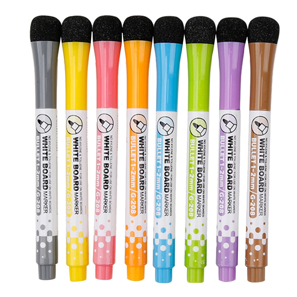 تسوق 8x Whiteboard Marker Kids Dry Erase Markers Pen For Paper Glass  اونلاين