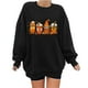 thumbnail image 2 of Ichuanyi Liquidación Mujeres Classic Halloween Impresión de estampado Canneco de manga larga Tops de sudadera suelta ICHUANYI WER202308182938, 2 of 6