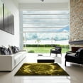 thumbnail image 6 of Ahgly Company Indoor Square Patterned Caramel Brown Area Rugs, 4' Square, 6 of 6