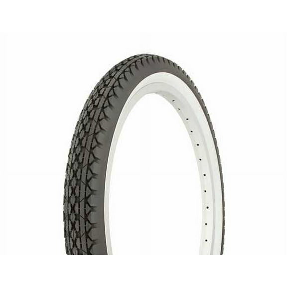 Tire Duro 20" x 2.125" Black/White Side Wall HF-133. bike tire, lowrider bike tire, lowrider bicycle tire, bmx bike tire.