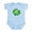 Sky Blue, variant on CafePress - Lettuce Infant Bodysuit - Baby Light Bodysuit, Size Newborn - 24 Months