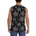 thumbnail image 4 of Fotbe Men's Turtle Print Men's Sleeveless Muscle Tank Tops Casual T-Shirts for Gym Workout Beach-Medium, 4 of 8
