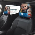 thumbnail image 2 of El Bebé Jefazo 3 Funda Protectora Universal para Reposacabezas de Coche, Funda Elástica para Reposacabezas de Asiento de Auto, Funda de Tela Antipolvo, Accesorios de Interior 2 Piezas, 2 of 6