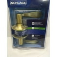 thumbnail image 2 of Schlage F10VACC608 Satin Brass Accent Passage Lever, 2 of 2